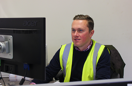 a Morecambe Metals employee