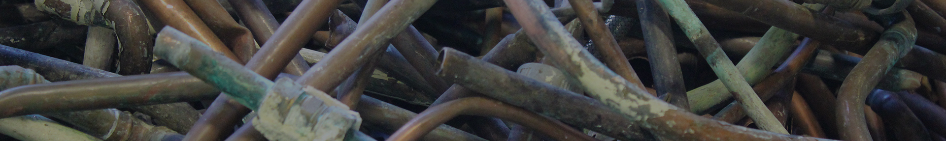 Ferrous Metals in a pile awaiting recycling