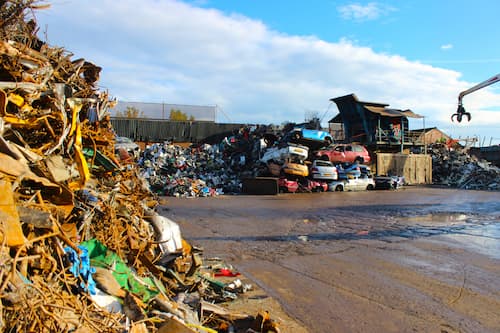 car scrap yard