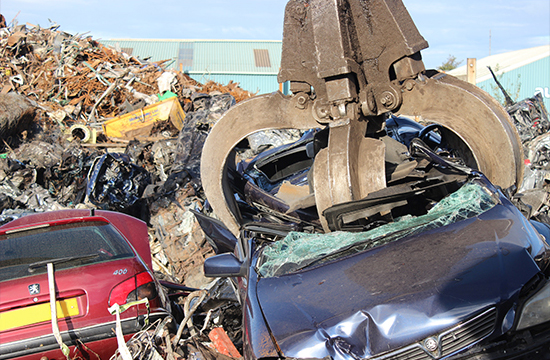 The amount of metal in your car makes it important that at the end of its life, someone can recycle it.