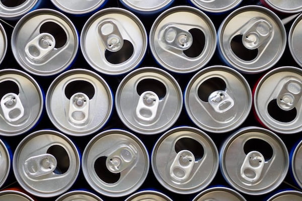 aluminium cans