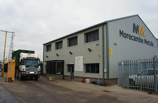 morecambe metals building front