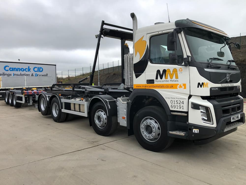 morecambe metals truck